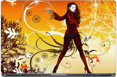 

Gallery 83 ® Digital Autumn Girl Abstract Exclusive High Quality Laptop Decal, laptop skin sticker 15.6 inch (15 x 10) Inch G83_skin_0697new Vinyl Laptop Decal 15.6