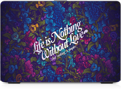 

Gallery 83 ® life is nothing without love Exclusive High Quality Laptop Decal, laptop skin sticker 15.6 inch (15 x 10) Inch G83_skin_1445new Vinyl Laptop Decal 15.6