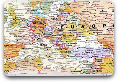 

Gallery 83 ® map Exclusive High Quality Laptop Decal, laptop skin sticker 15.6 inch (15 x 10) Inch G83_skin_4514new Vinyl Laptop Decal 15.6