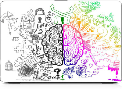 

punix creative brain wallpaper Exclusive High Quality Laptop Decal, laptop skin sticker 15.6 inch (15 x 10) Inch new Vinyl Laptop Decal 15.6