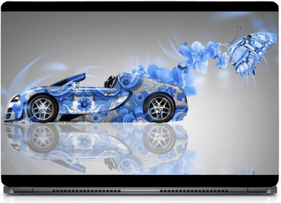 

Gallery 83 ® Blue Butterfly Car Abstract Exclusive High Quality Laptop Decal, laptop skin sticker 15.6 inch (15 x 10) Inch kshopp_skin_0544new Vinyl Laptop Decal 15.6