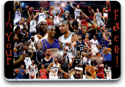 

Gallery 83 ® basket ball collage Exclusive High Quality Laptop Decal, laptop skin sticker 15.6 inch (15 x 10) Inch G83_skin_3040new Vinyl Laptop Decal 15.6