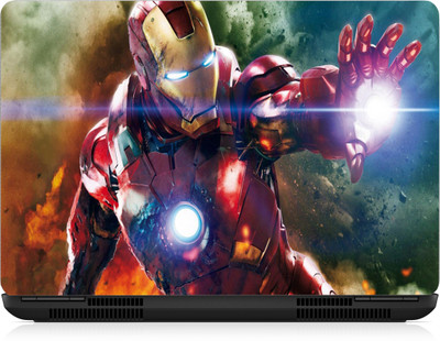Gallery 83 ® iron man Exclusive High Quality Laptop Decal, laptop skin sticker 15.6 inch (15 x 10) Inch G83_skin_2320new Vinyl Laptop Decal 15.6