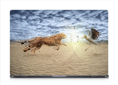 

Gallery 83 ® Creative Cheetah Fight Exclusive High Quality Laptop Decal, laptop skin sticker 15.6 inch (15 x 10) Inch G83_skin_0861new Vinyl Laptop Decal 15.6
