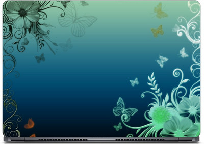 

punix Flower Abstract Exclusive High Quality Laptop Decal, laptop skin sticker 15.6 inch (15 x 10) Inch new Vinyl Laptop Decal 15.6