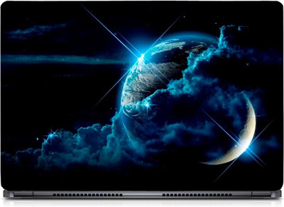 

Gallery 83 ® Earth Clouds Light With Moon & Star Exclusive High Quality Laptop Decal, laptop skin sticker 15.6 inch (15 x 10) Inch G83_skin_0324new Vinyl Laptop Decal 15.6