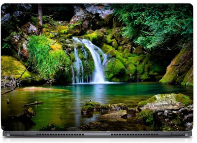 

Gallery 83 ® Beautiful Waterfall Scenary Exclusive High Quality Laptop Decal, laptop skin sticker 15.6 inch (15 x 10) Inch G83_skin_0457new Vinyl Laptop Decal 15.6