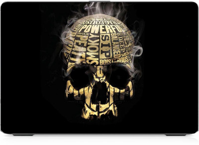 

Gallery 83 ® human skull typography Exclusive High Quality Laptop Decal, laptop skin sticker 15.6 inch (15 x 10) Inch G83_skin_1485new Vinyl Laptop Decal 15.6