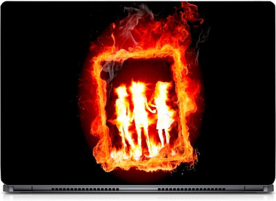 

Gallery 83 ® Dancing Girl Fire Frame Exclusive High Quality Laptop Decal, laptop skin sticker 15.6 inch (15 x 10) Inch G83_skin_0369new Vinyl Laptop Decal 15.6