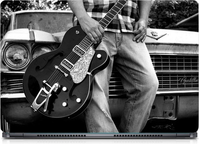 

Gallery 83 ® Acoustic Guitar With Car Exclusive High Quality Laptop Decal, laptop skin sticker 15.6 inch (15 x 10) Inch G83_skin_0118new Vinyl Laptop Decal 15.6