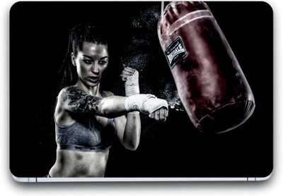 

Gallery 83 ® lady boxer Exclusive High Quality Laptop Decal, laptop skin sticker 15.6 inch (15 x 10) Inch G83_skin_3134new Vinyl Laptop Decal 15.6