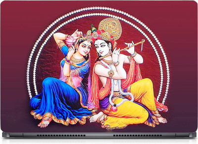 

Gallery 83 ® Radha Krishna Red Exclusive High Quality Laptop Decal, laptop skin sticker 15.6 inch (15 x 10) Inch G83_skin_0279new Vinyl Laptop Decal 15.6