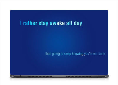 

Gallery 83 ® Blue Love Text Typography Exclusive High Quality Laptop Decal, laptop skin sticker 15.6 inch (15 x 10) Inch G83_skin_0762new Vinyl Laptop Decal 15.6