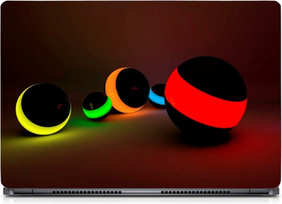 

Gallery 83 ® 3D Colour Sphere Neon Lights Exclusive High Quality Laptop Decal, laptop skin sticker 15.6 inch (15 x 10) Inch G83_skin_0351new Vinyl Laptop Decal 15.6
