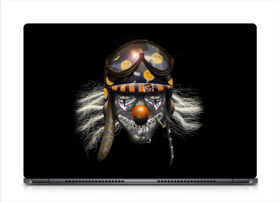 

Gallery 83 ® Scary Clown Exclusive High Quality Laptop Decal, laptop skin sticker 15.6 inch (15 x 10) Inch G83_skin_0832new Vinyl Laptop Decal 15.6