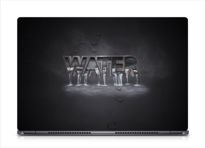 

punix Creative Water Typo Fall Exclusive High Quality Laptop Decal, laptop skin sticker 15.6 inch (15 x 10) Inch new Vinyl Laptop Decal 15.6