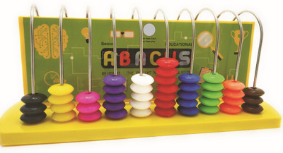 

StepsToDo Educational Abacus with Colorful Beads(Multicolor)