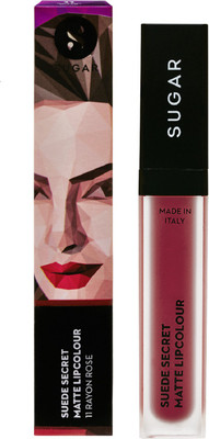 

Sugar SUEDE SECRET MATTE LIPCOLOUR - 11 Rayon Rose (Brick Rose / Reddish Pink)(Brick Rose / Reddish Pink)