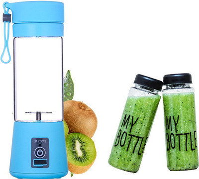 

Benison India Shopping USB Electric Blender Bottle Blue 0 Juicer(Blue, 1 Jar)