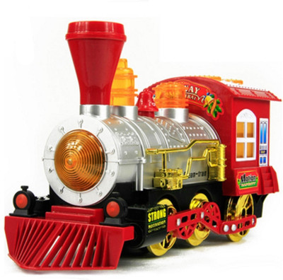 

TOYGALAXY Bubble Engine Train Toy with Music, Lights,and with bubble maker on top.(Multicolor)