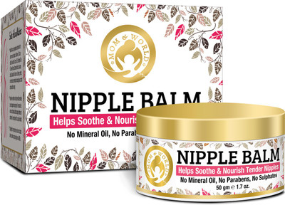 

Mom & World Nipple Balm , 50g For Sore Organic Nipple Cream