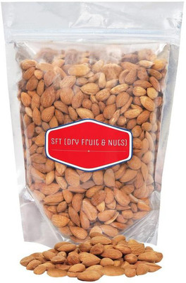 

SFT Gurbandi Giri Almond (Badam) Superior Quality Almonds Organic [ Rich in Oil so Bitter in Taste ] Almonds(1 kg, Pouch)