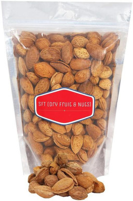 

SFT Almonds Whole Shelled California 100% Natural (Badam) [Sabut Badam, Kagzi, Rich in Oil] Grade- Small Size Almonds(250 g, Pouch)