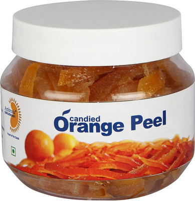 AMBROSIA DELICATESSEN Candied Orange Peel Orange(250 g, Plastic Bottle)