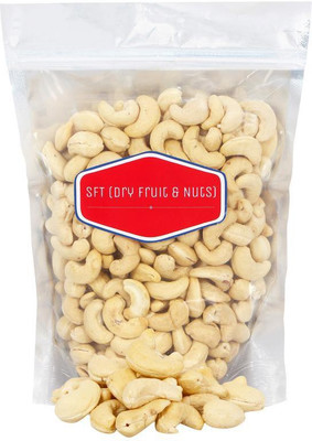 

SFT Cashew Kernels Nuts Natural, Exotic Quality (Kaju Sabut, Whole Cashews) Grade - W 210 no. Cashews(1 kg, Pouch)