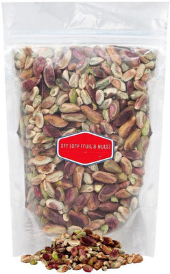 

SFT Pista Kernels Without Shell (Sada Pista Baarik) Pista Pischori, California Gold Quality Pistachios(50 g, Pouch)