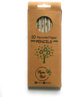 

paper nest PCL1 Pencil(Set of 10, White)