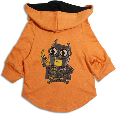 

Ruse Hoodie for Dog(Orange/Black