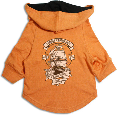 

Ruse Hoodie for Dog(Orange/Black