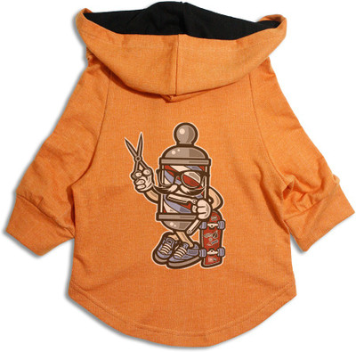 

Ruse Hoodie for Dog(Orange/Black