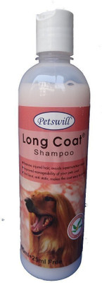 

PETSWILL long coat shampoo 500ML Flea and Tick ALOE VERA Dog Shampoo(500 ml)