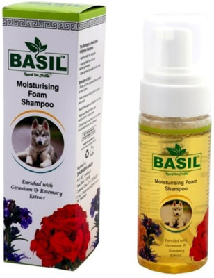 

Goofy Tails Conditioning Goofy Tails Basil Moisturizing Foam Dog Shampoo, 150 ml Dog Shampoo(150 ml)