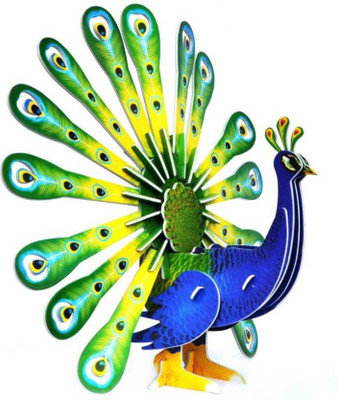 

JDGEE PEACOCK 3D GAME FOR CREATIVE CHILDREN(15 Pieces)