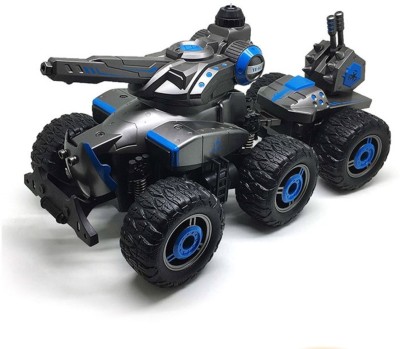 

TOYGALAXY Latest Remote Control Tank which Sprays Water, Electric Radio Controlled(Blue)