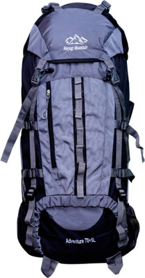 

Navyug Mountain Grey Hiking Backpack /Rucksack Bag (NYB67501GY) Rucksack - 75 L(Grey)