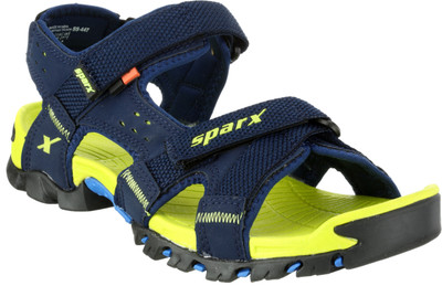 

Sparx Men N.Blue F.Green Sandals