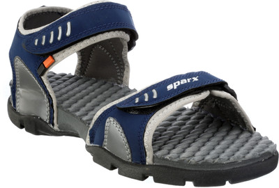 

Sparx Men Navy Blue Grey Sandals