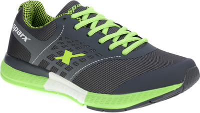 

Sparx SM-220 Walking Shoes For Men(Grey, Green, Grey flourscent green