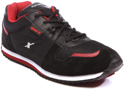 

Sparx Men 119 Walking Shoes For Men(Black, Maroon, Black red