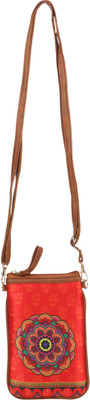 

All Things Sundar Girls Casual Multicolor Silk Sling Bag