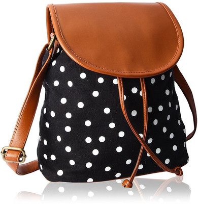 

Vamsum Women Evening/Party, Casual Multicolor Canvas, PU Sling Bag