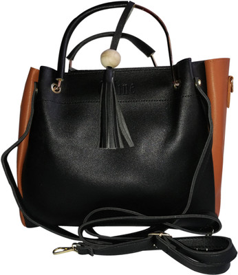 

shopping island Girls Evening/Party, Casual, Formal Black PU Sling Bag