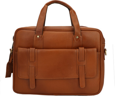 

U Carry Me Men & Women Casual, Formal Brown Genuine Leather Sling Bag