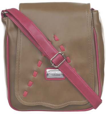 

Right Choice Girls Casual Multicolor Synthetic Leather Sling Bag
