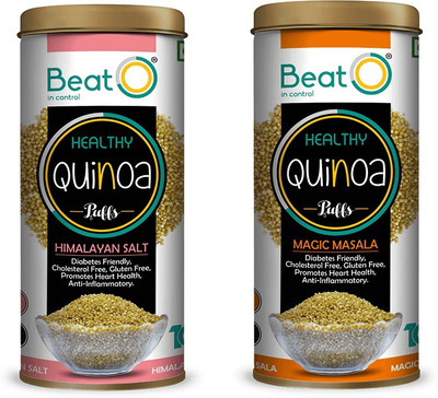 

BeatO Quinoa Puff Himalaya Salt & Magic Masala(100 g, Pack of 2)