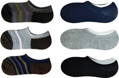 Aantic Men & Women Printed Low Cut(Pack of 6)